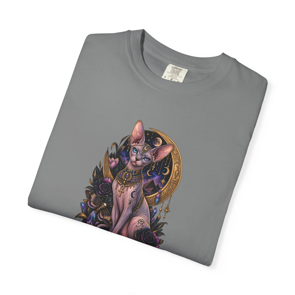 Egyptian Sphynx Moon cat Graphic T-Shirt