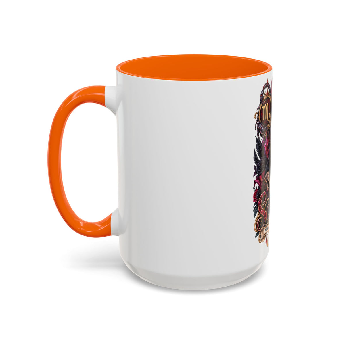 Scorpio Zodiac Black Cat Accent Coffee Mug – Astrology Gift (11oz & 15oz)