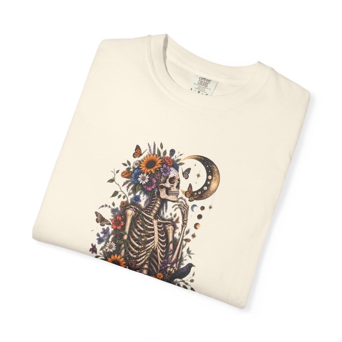 Floral Skeleton T-Shirt — Gothic Floral