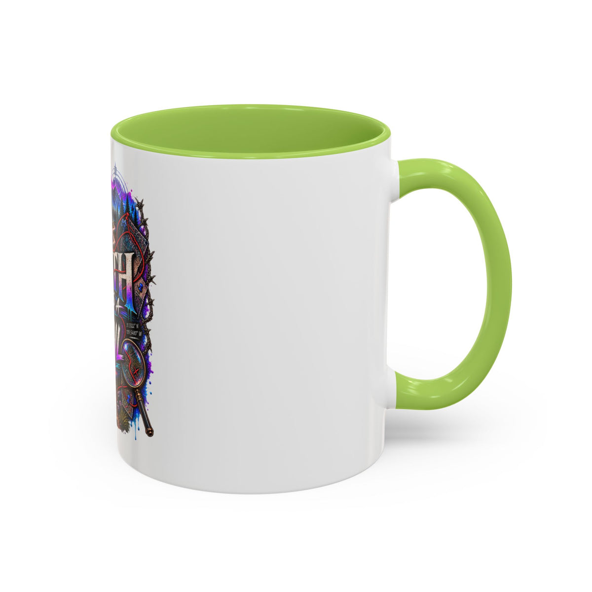 Truth Leaves a Trail Coffee Mug — Mystery Detective Noir Design (11/15 oz)