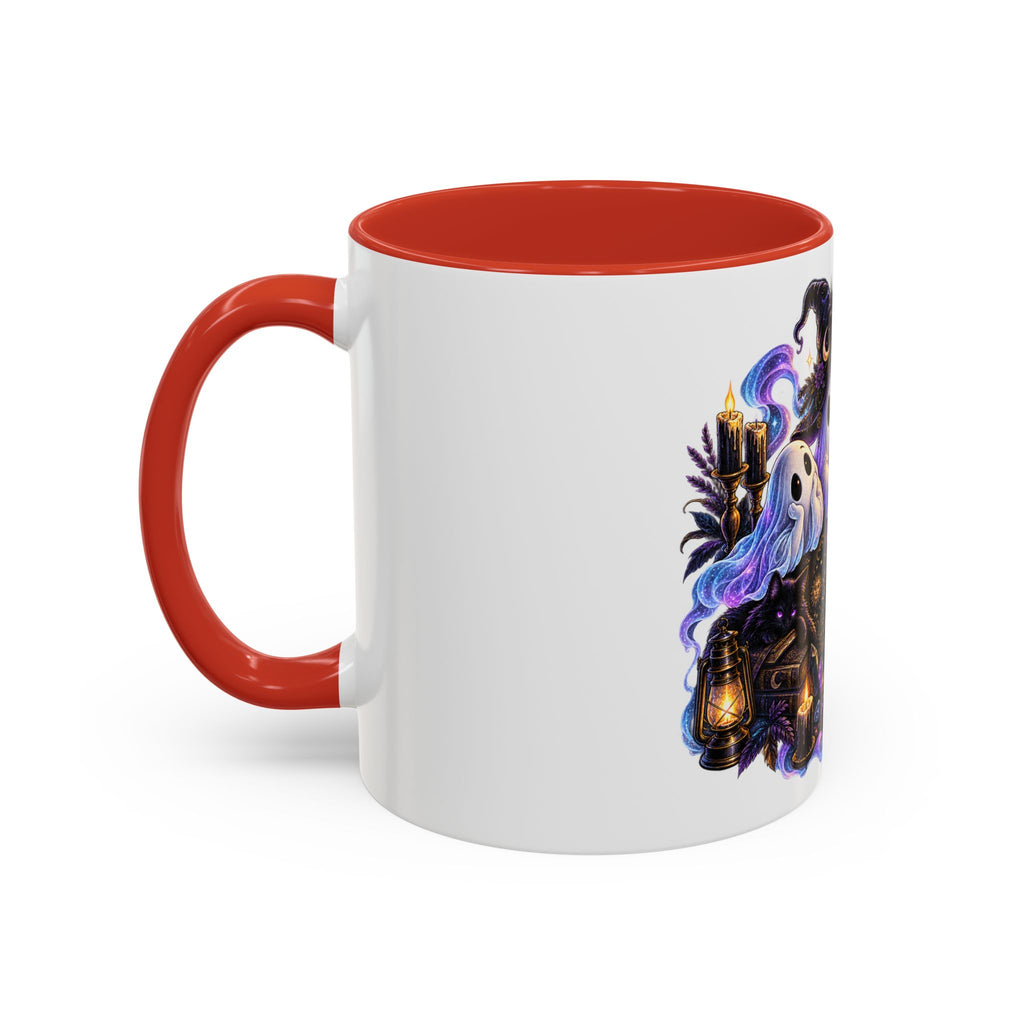 Halloween Ghost Ouija Accent Coffee Mug (11/15oz)