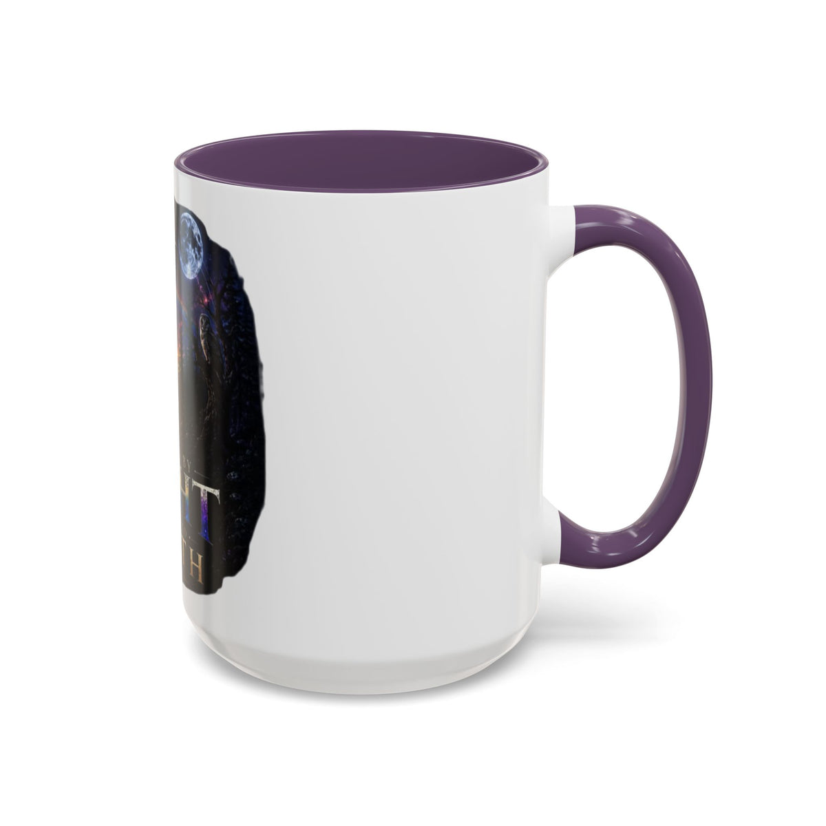 Guided by Light Coffee Mug — Inspirational Nature Moonrise Design (11/15oz) Advocacy mug