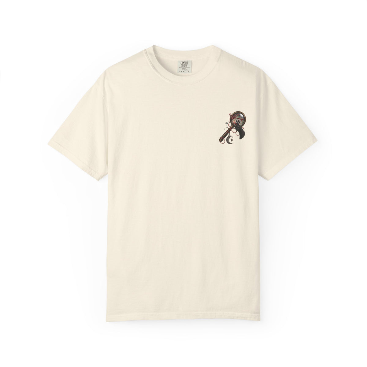 Mystery Evidence Board T-Shirt — Crime Scene Collage Graphic Tee