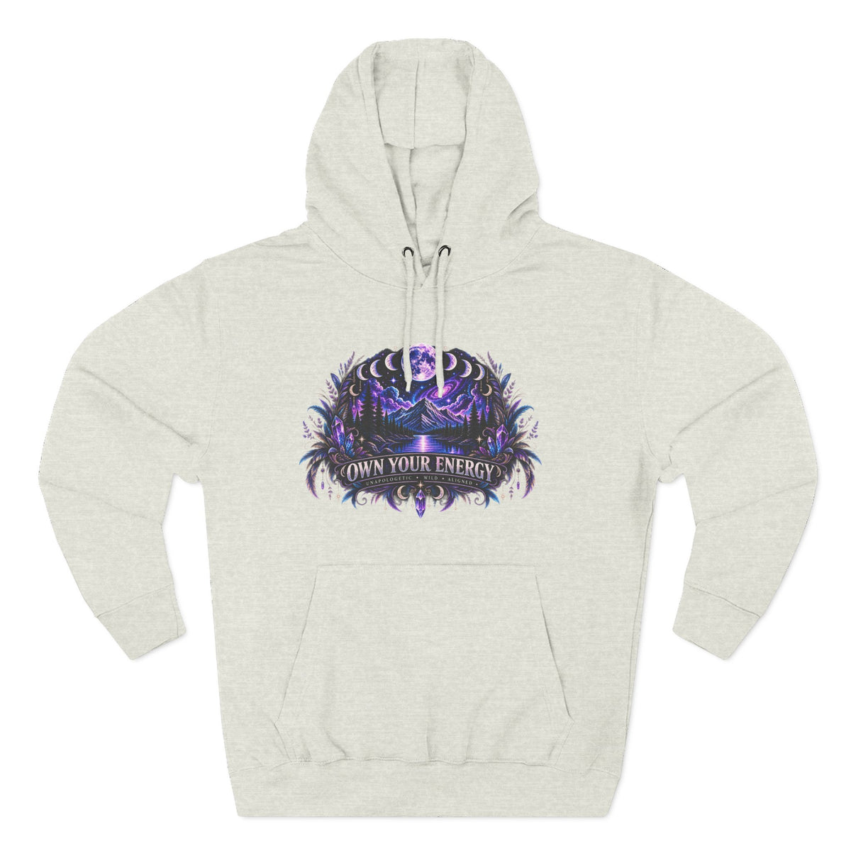 Own Your Energy Hoodie — Cosmic Motivational Pullover