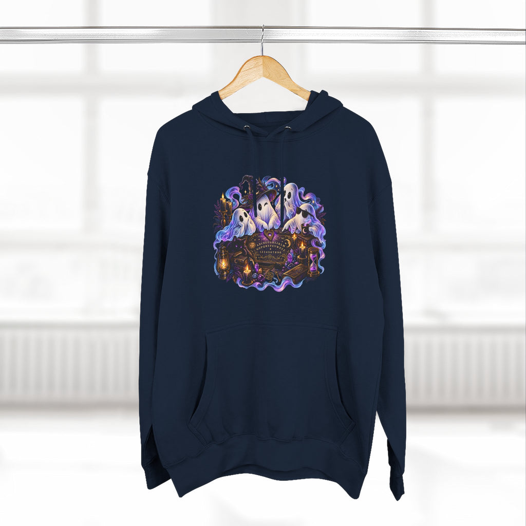Funny Ghosts with Spirit Board Hoodie — Halloween Ghosts & Haunted Night Pullover