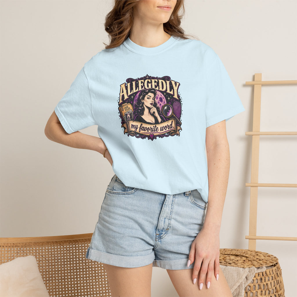 Allegedly My Favorite Word Graphic T-Shirt
