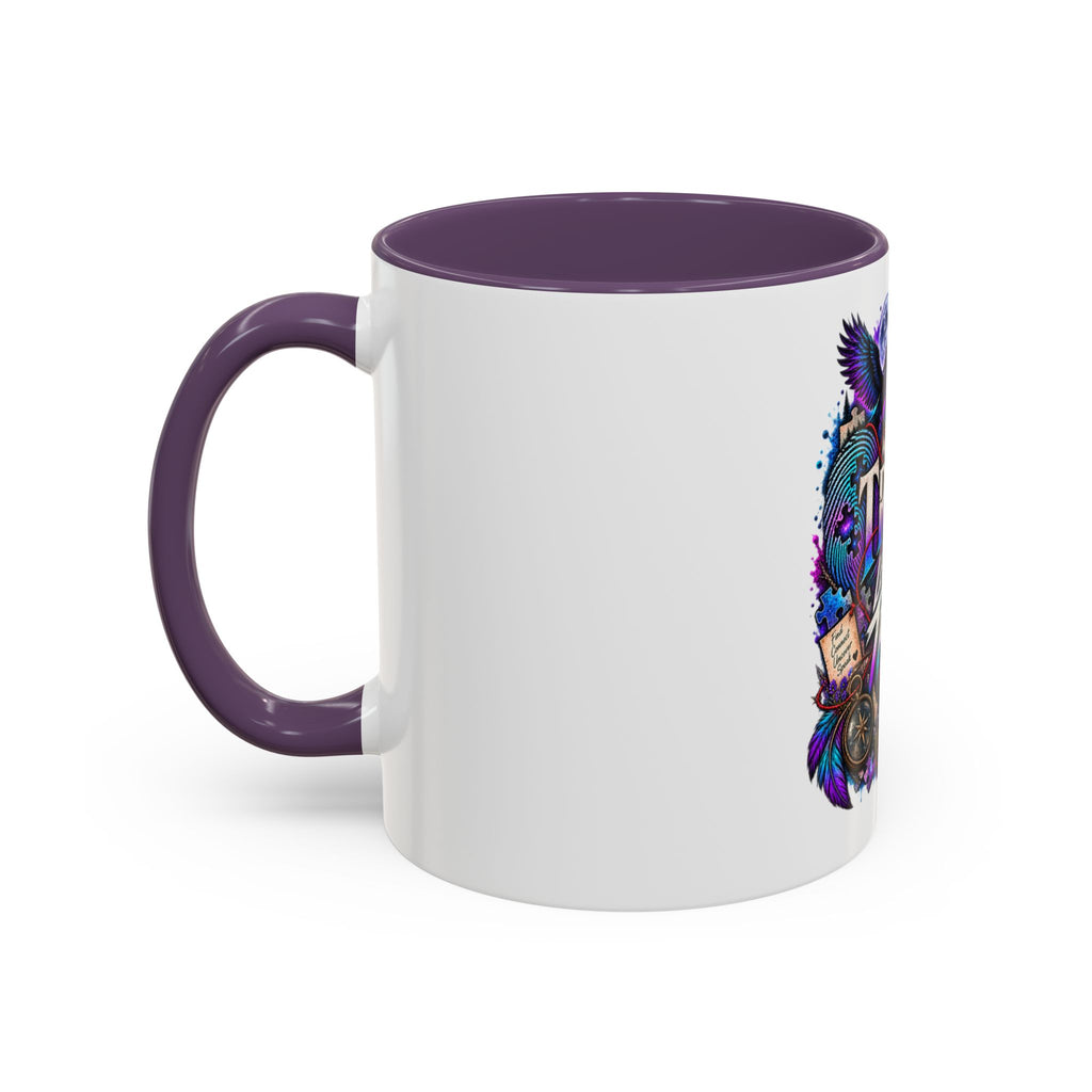 Truth Leaves a Trail Coffee Mug — Mystery Detective Noir Design (11/15 oz)