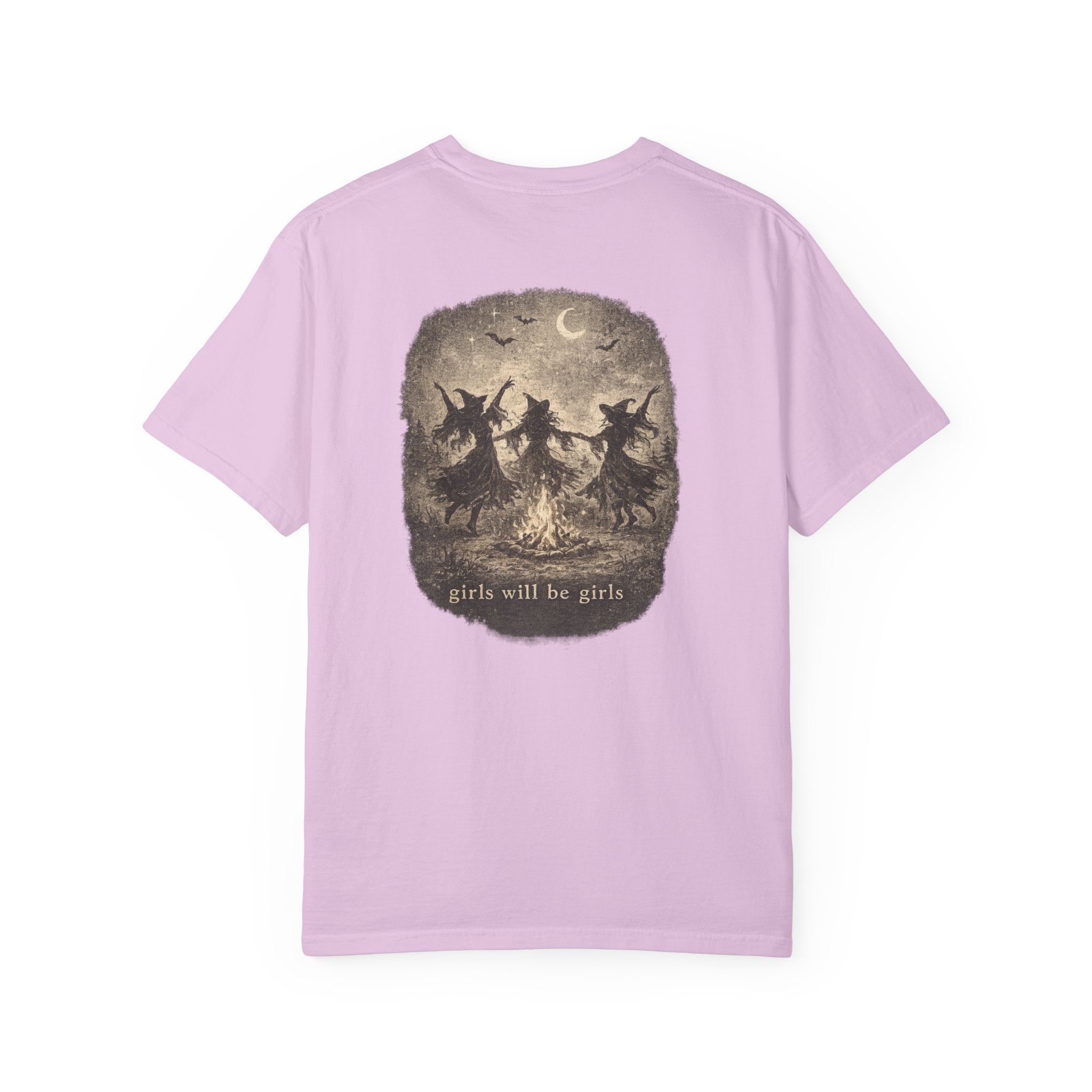Witch Sisters T-Shirt — "Girls Will Be Girls" Graphic Tee