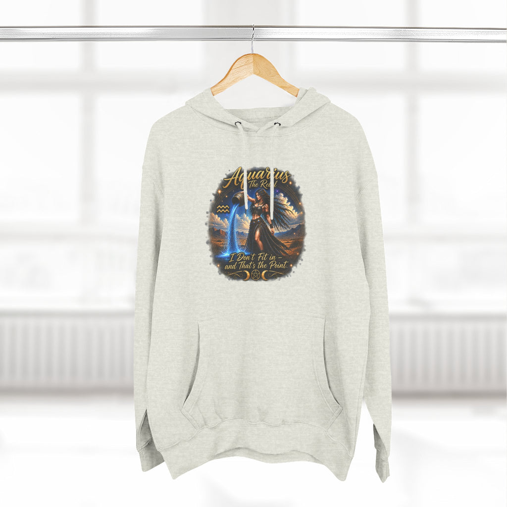 Aquarius Rebel Zodiac Hoodie