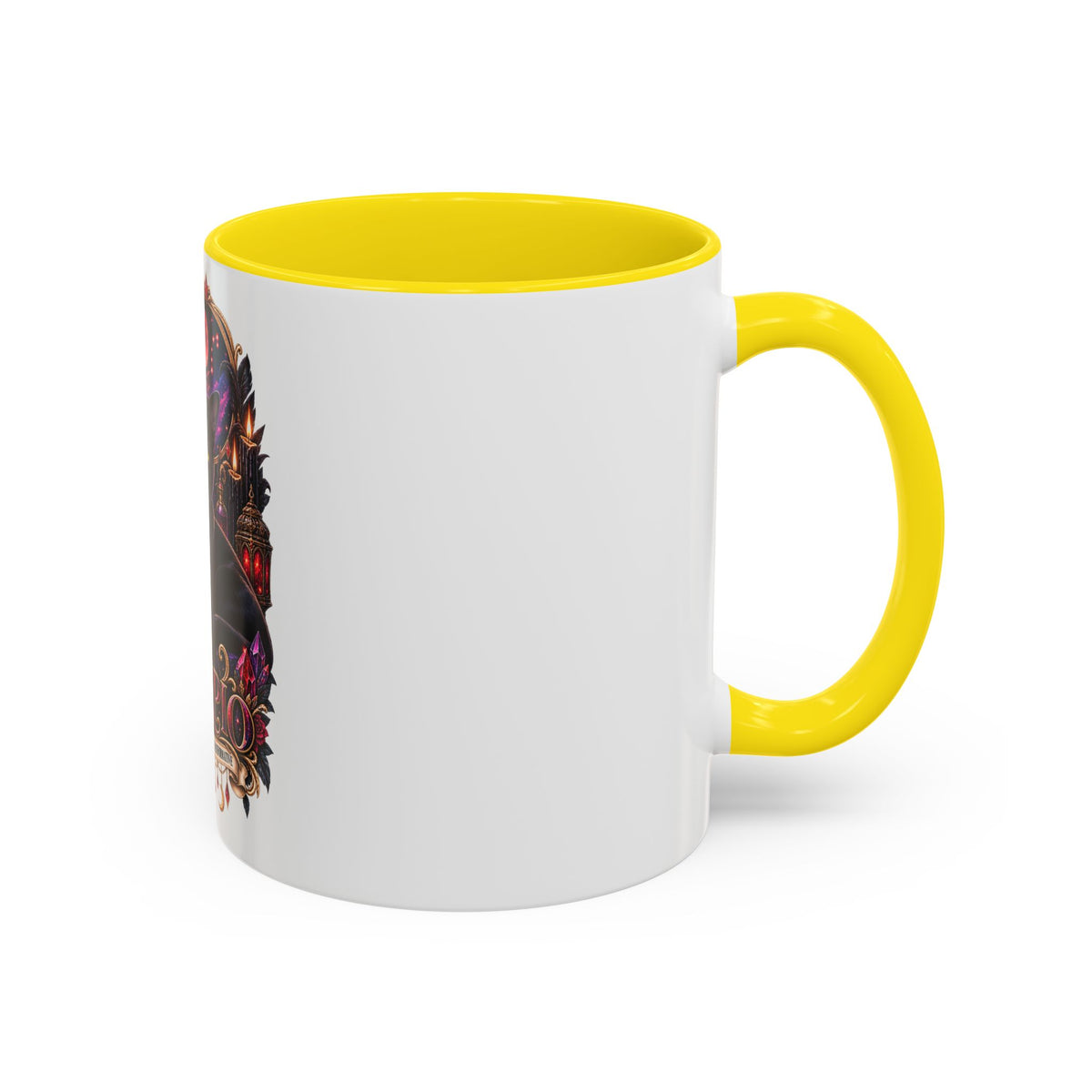 Scorpio Zodiac Black Cat Accent Coffee Mug – Astrology Gift (11oz & 15oz)