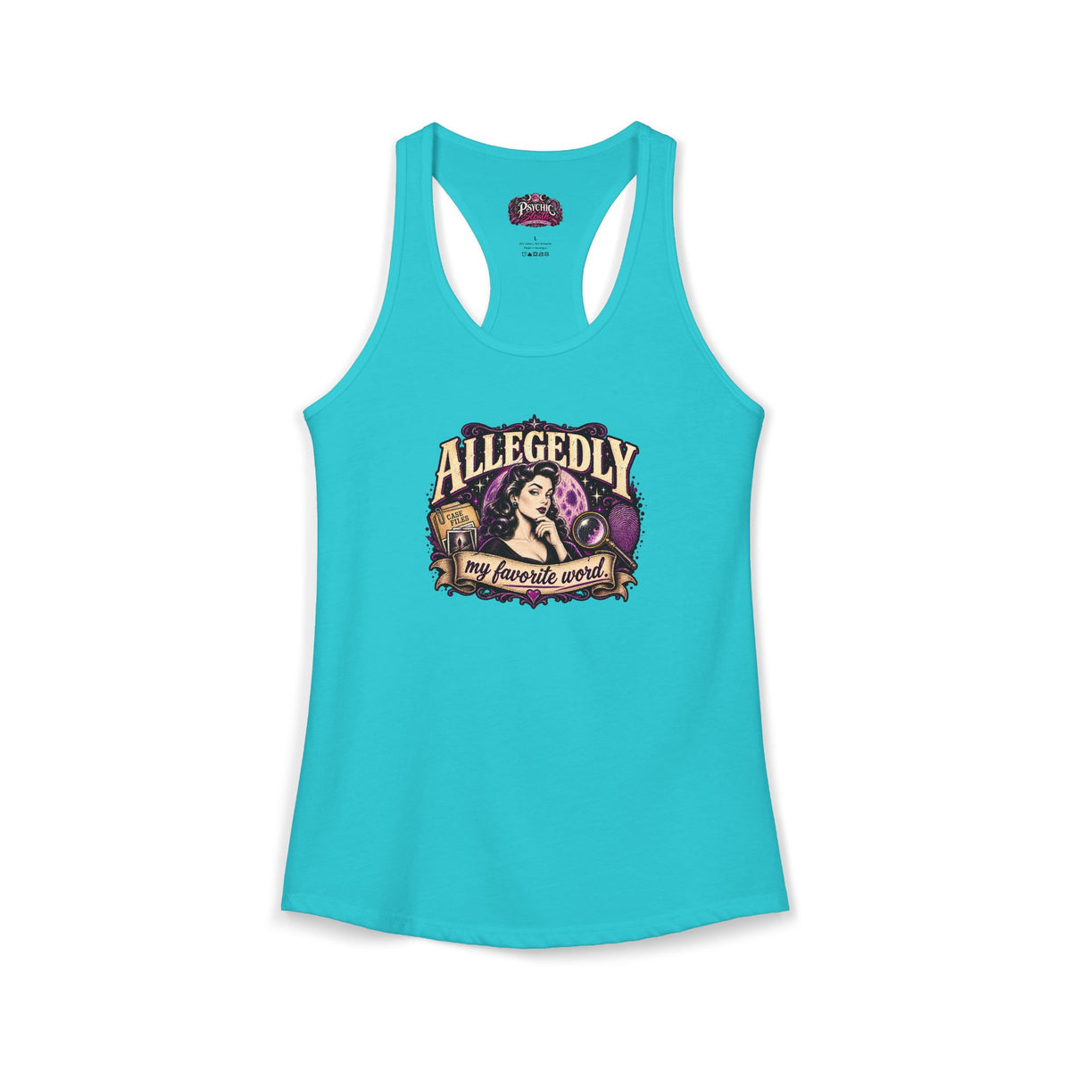 Allegedly My Favorite Word Graphic Tank