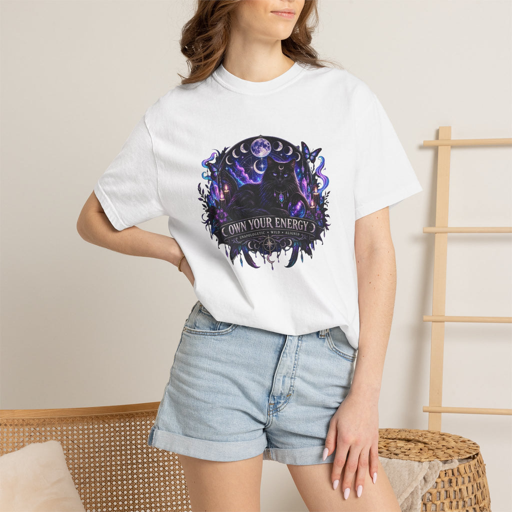 Own Your Energy T-Shirt — Mystic Moon Forest Graphic Tee