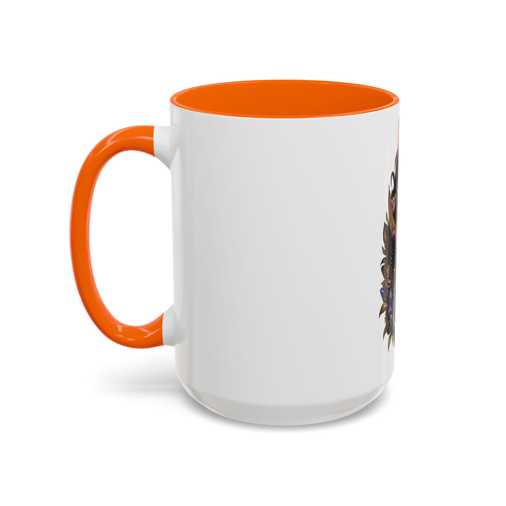 Mystic Sphynx Cat Coffee Mug — Magical Moon & Floral Accent (11/15 oz)