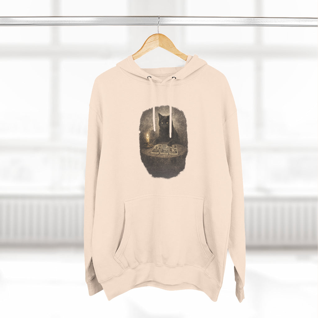 Tarot Black Cat Pull Over Hoodie