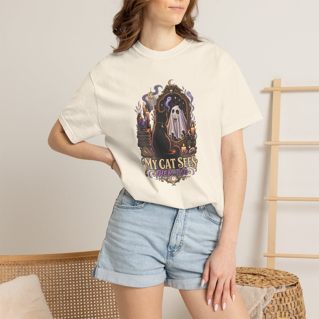 My Cat Sees Ghosts T-Shirt