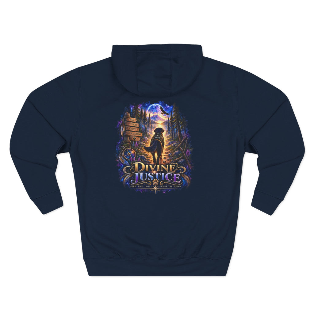 Divine Justice Graphic Hoodie — Support the Mission