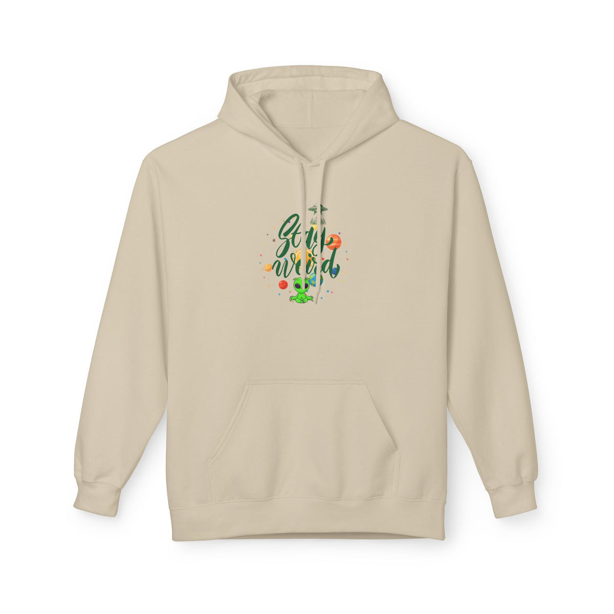 Stay weird Classic Alien Hoodie