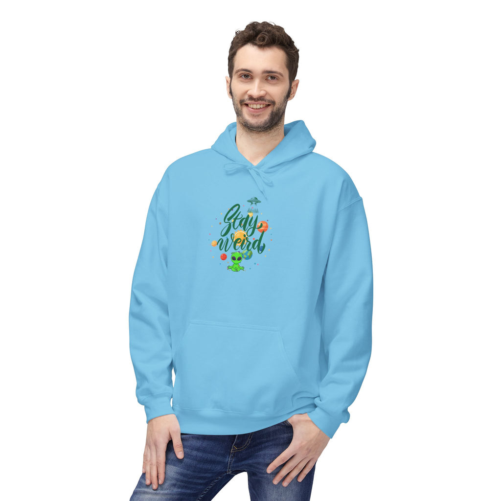 Stay weird Classic Alien Hoodie