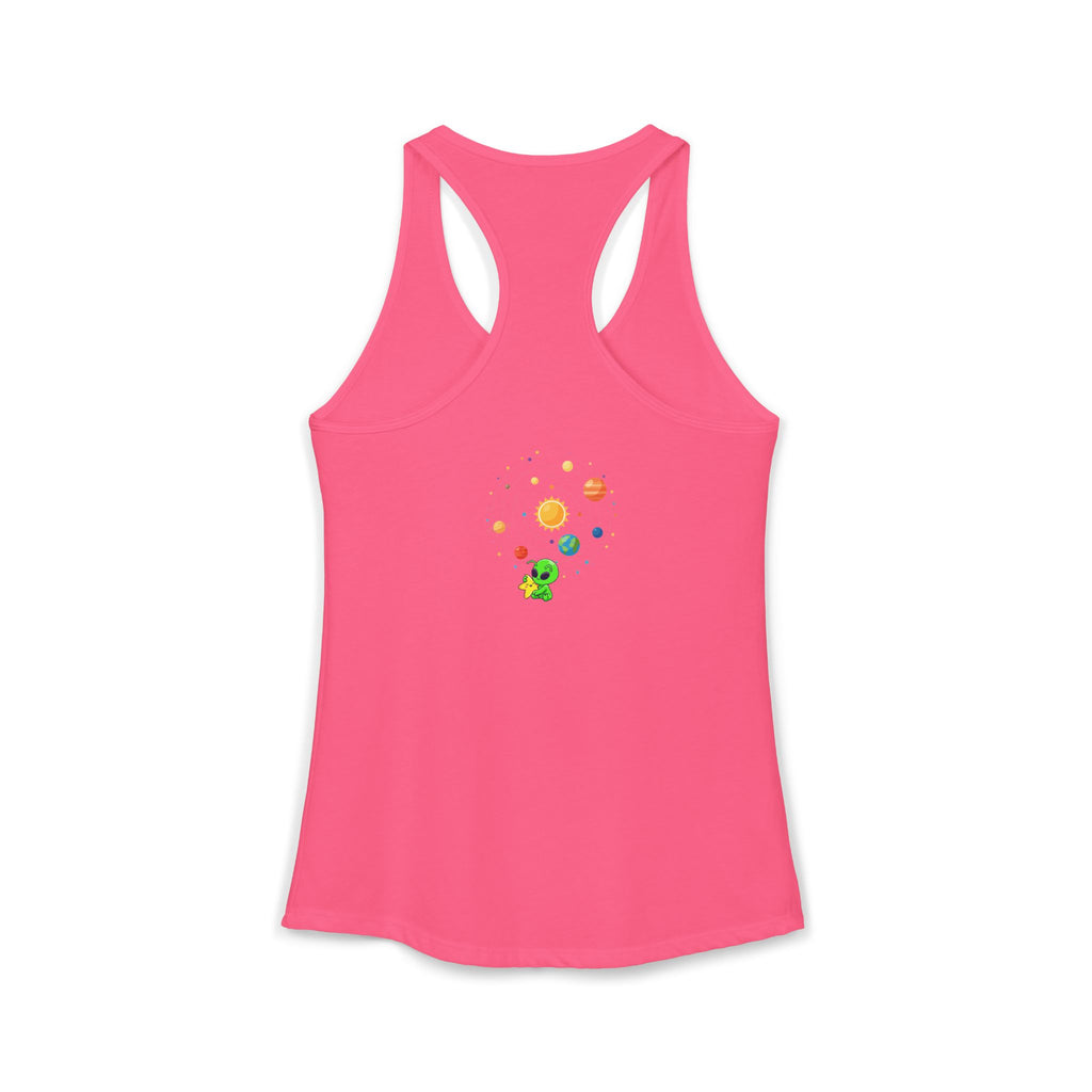 Stay Weird Alien Graphic Tank