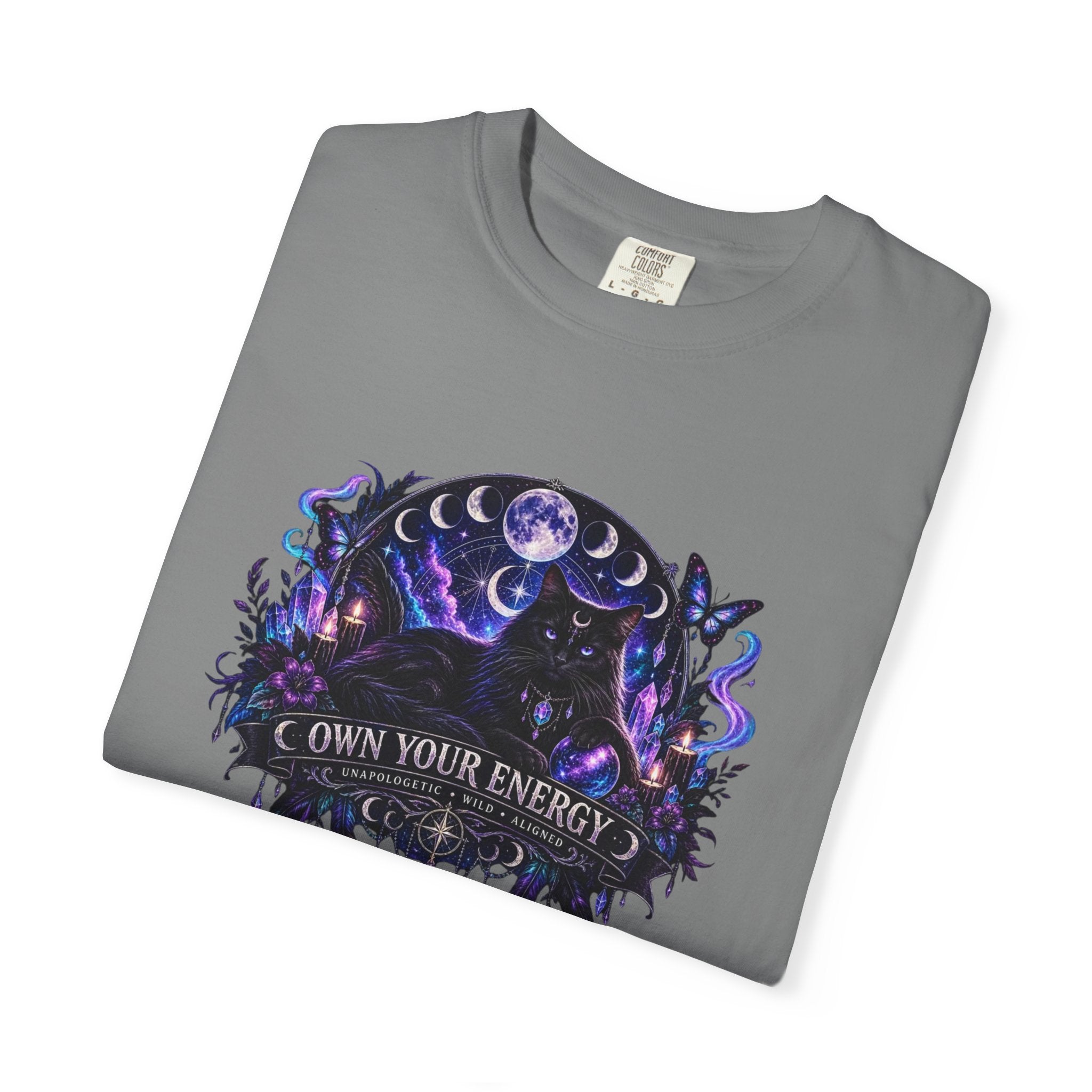 Own Your Energy T-Shirt — Mystic Moon Forest Graphic Tee