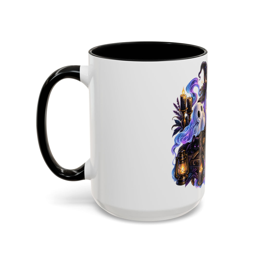 Halloween Ghost Ouija Accent Coffee Mug (11/15oz)
