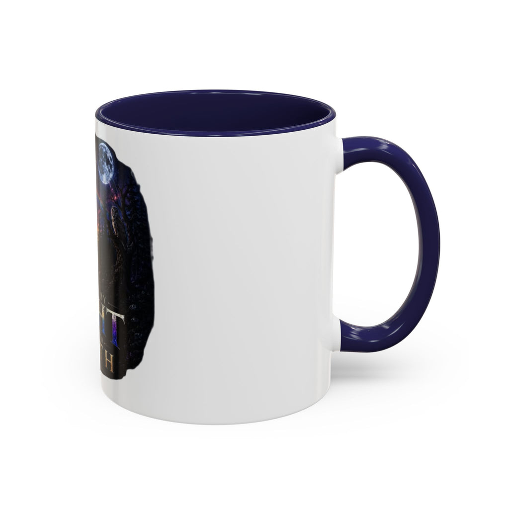 Guided by Light Coffee Mug — Inspirational Nature Moonrise Design (11/15oz) Advocacy mug