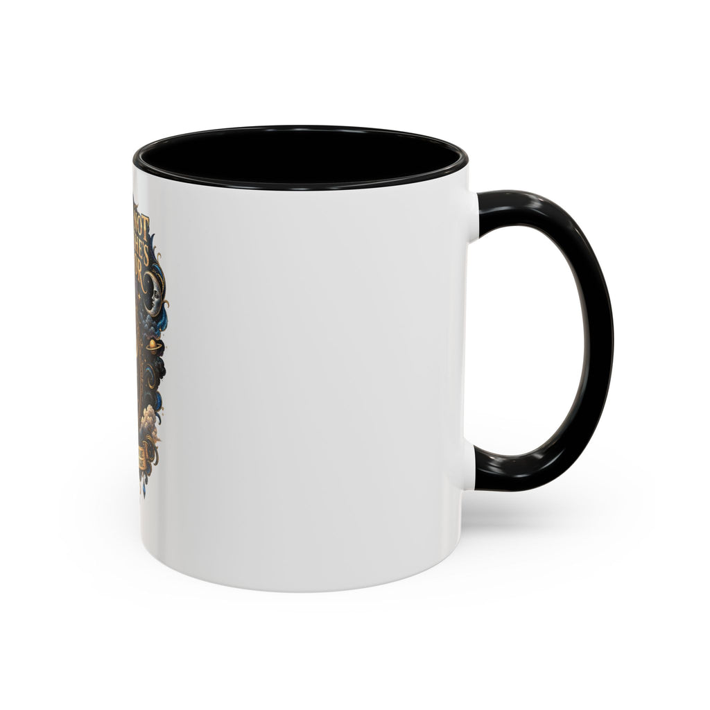 Coffee Mug — "Karma's Not a Bitch — She's a Mirror" Accent Ceramic Mug (11/15oz)