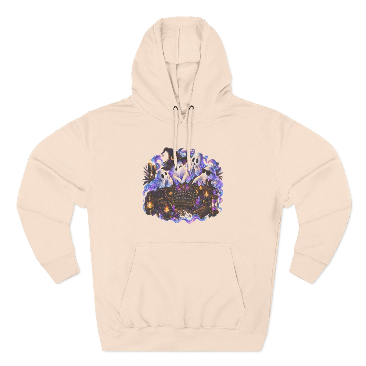 Funny Ghosts with Spirit Board Hoodie — Halloween Ghosts & Haunted Night Pullover