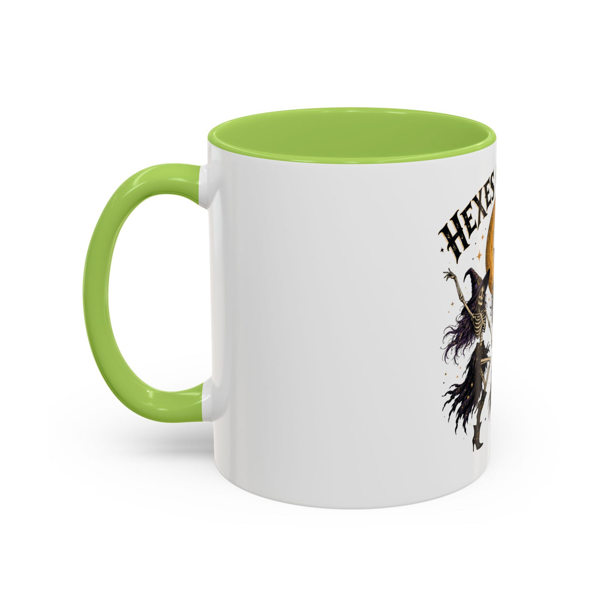 Hexes on My Ex's Witch Coffee Mug — Funny Halloween Accent Mug (11/15oz)