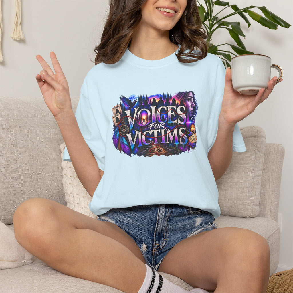 Voices for Victims Graphic T-Shirt — Support & Awareness Tee