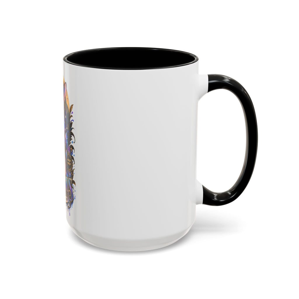 Aquarius Zodiac Cat Coffee Mug — Sphynx Astrology 11/15oz Accent Mug