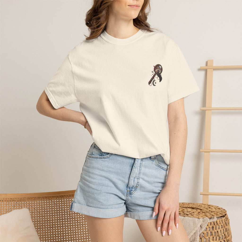 Mystery Evidence Board T-Shirt — Crime Scene Collage Graphic Tee