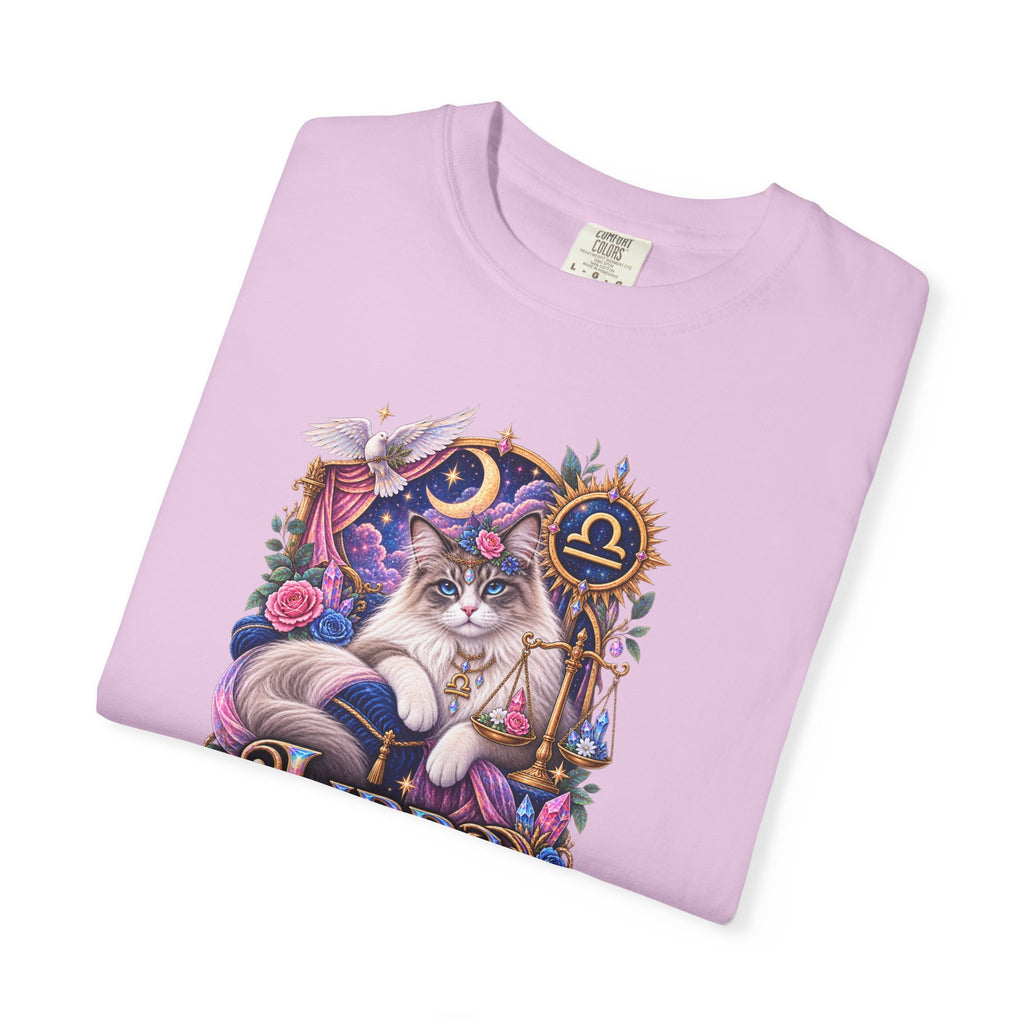 Libra Zodiac T-Shirt — Persian Celestial Scale Astrology Tee