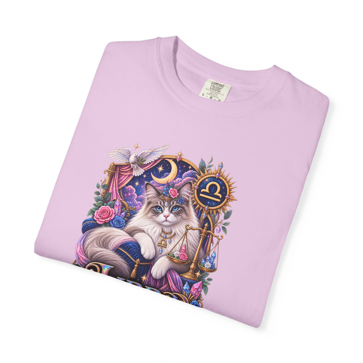 Libra Zodiac T-Shirt — Persian Celestial Scale Astrology Tee