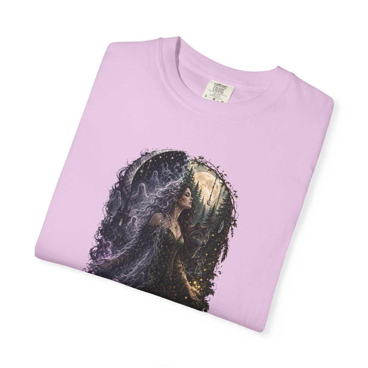Fantasy Forest T-Shirt — "Between Worlds" Witchy Art Tee