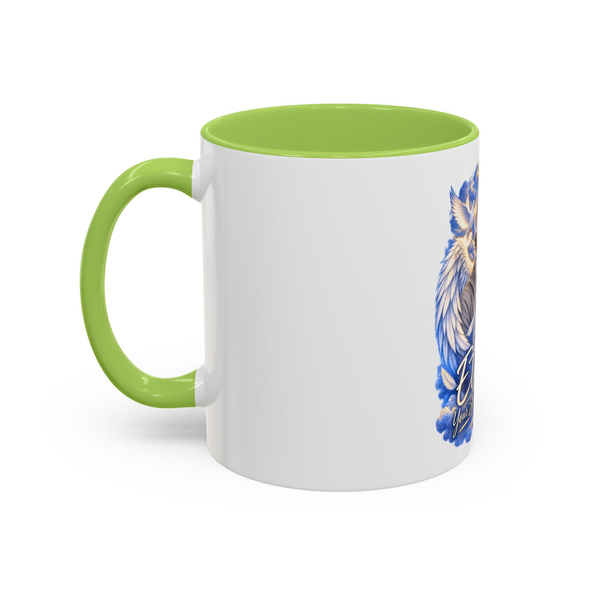 Memorial Coffee Mug — Personalized "Ethan  Your Story Still Matters" Angel Wings Tribute