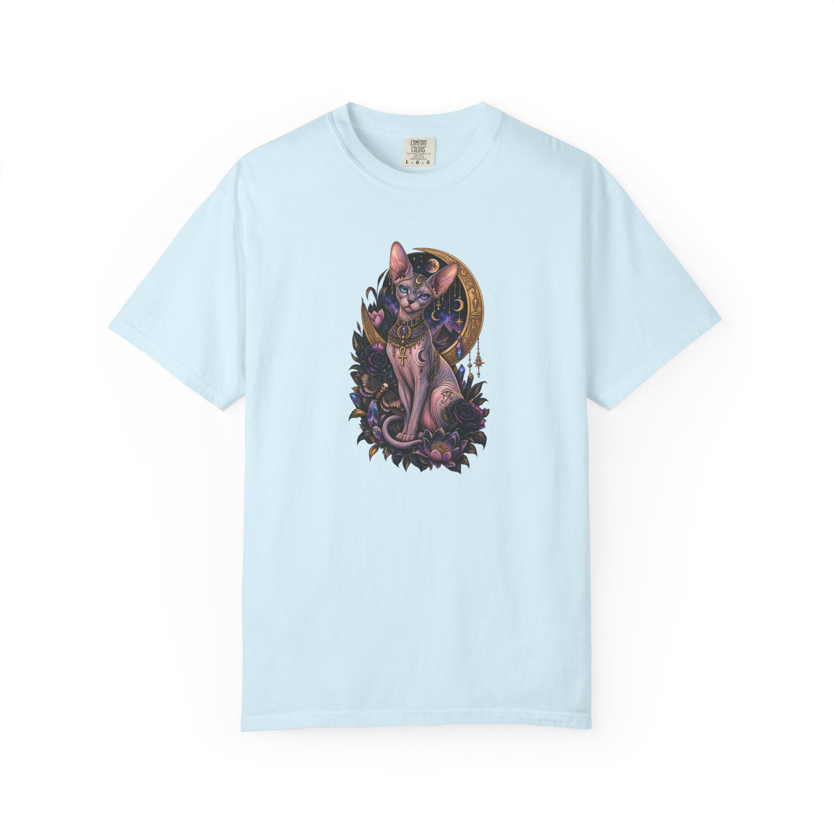 Egyptian Sphynx Moon cat Graphic T-Shirt