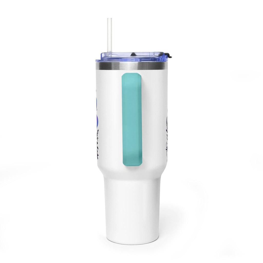 40oz Witchy Cat Thermal Tumbler – 'Own Your Energy' Insulated Travel Mug