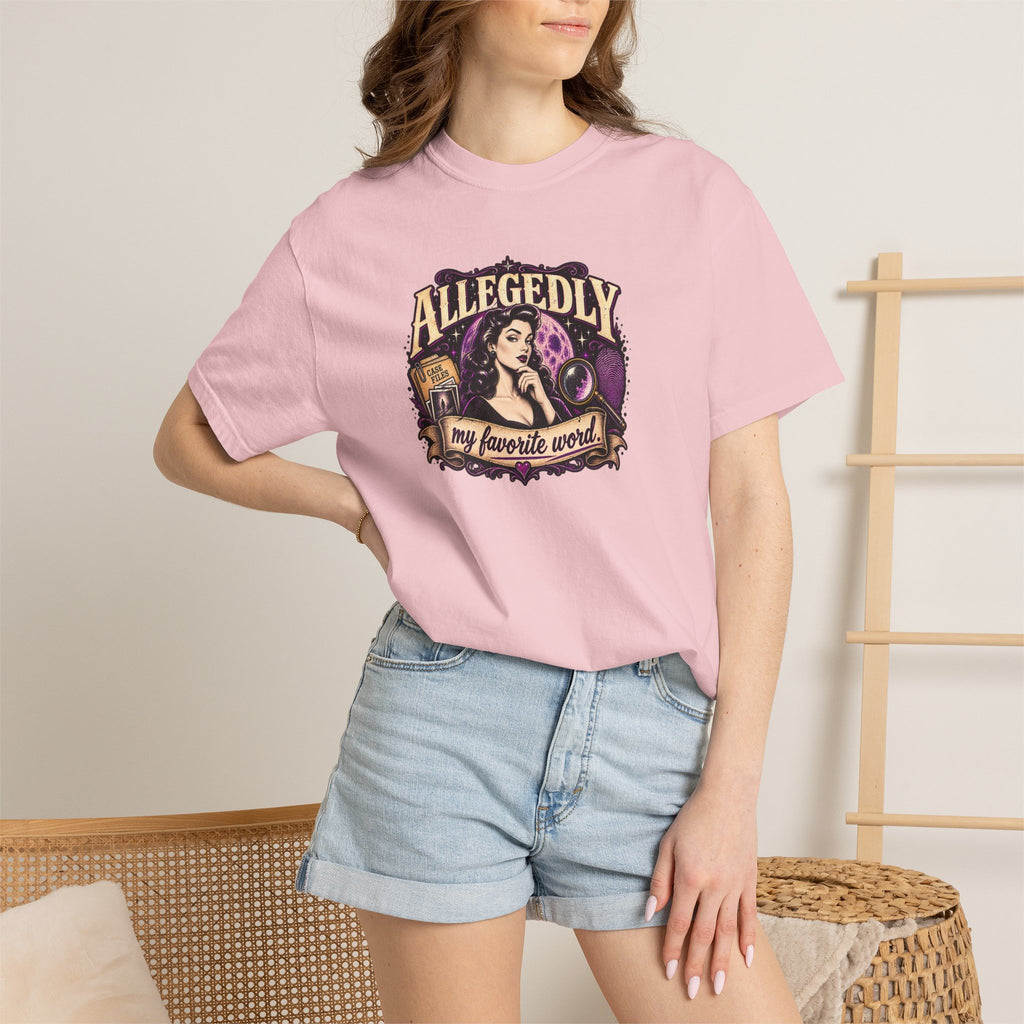 Allegedly My Favorite Word Graphic T-Shirt