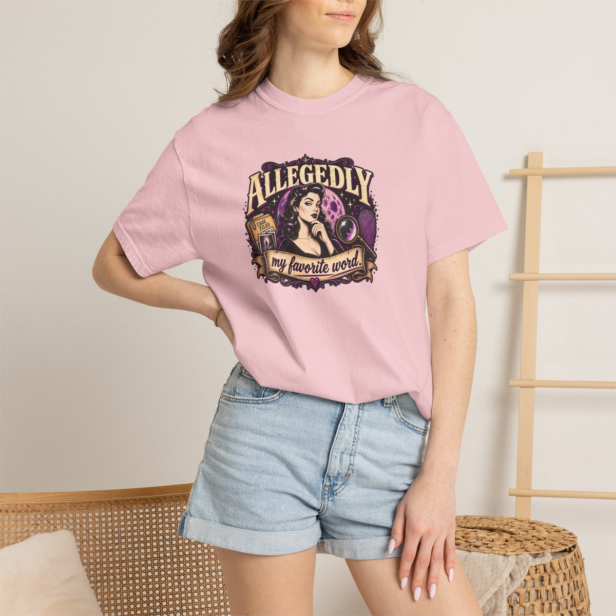 Allegedly My Favorite Word Graphic T-Shirt