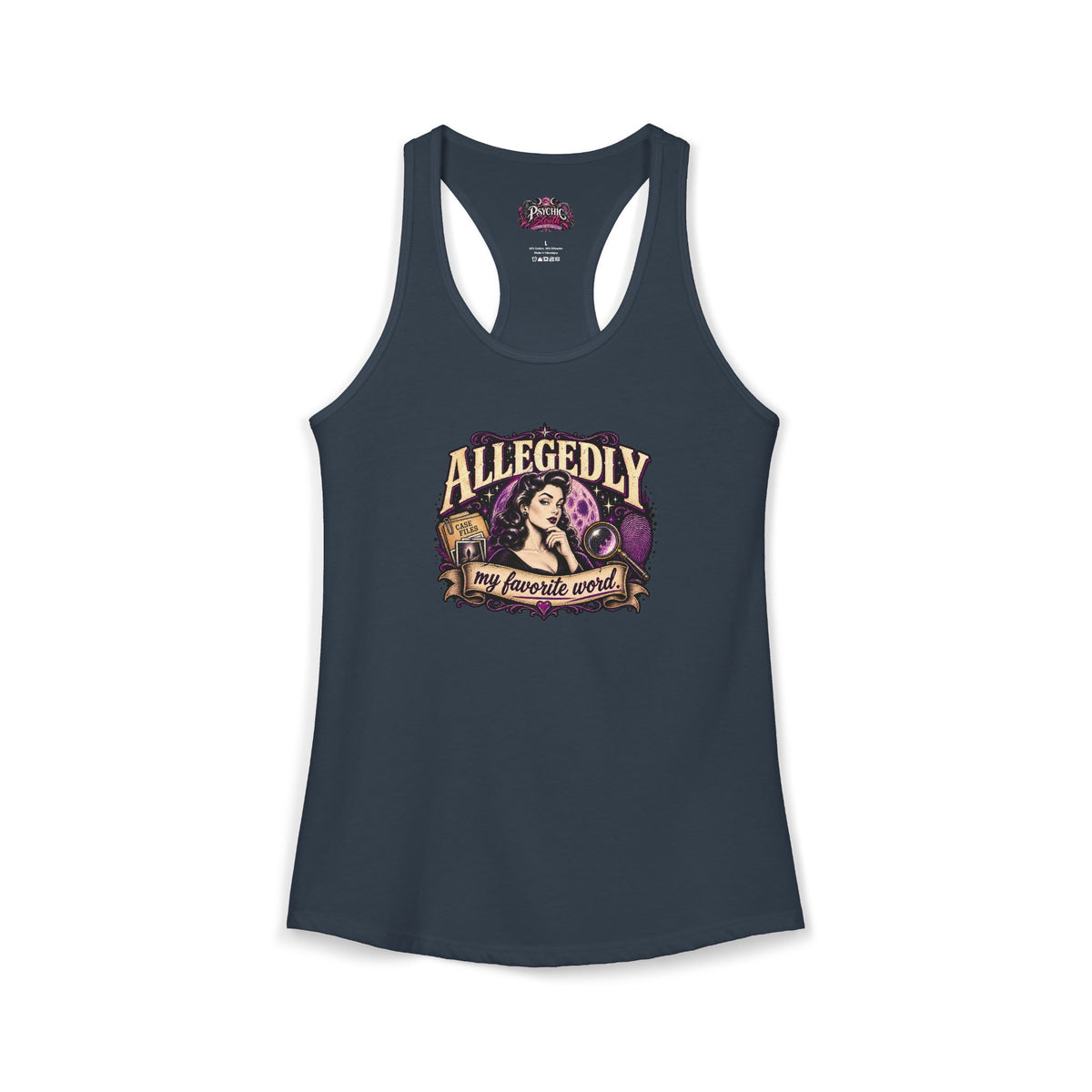 Allegedly My Favorite Word Graphic Tank