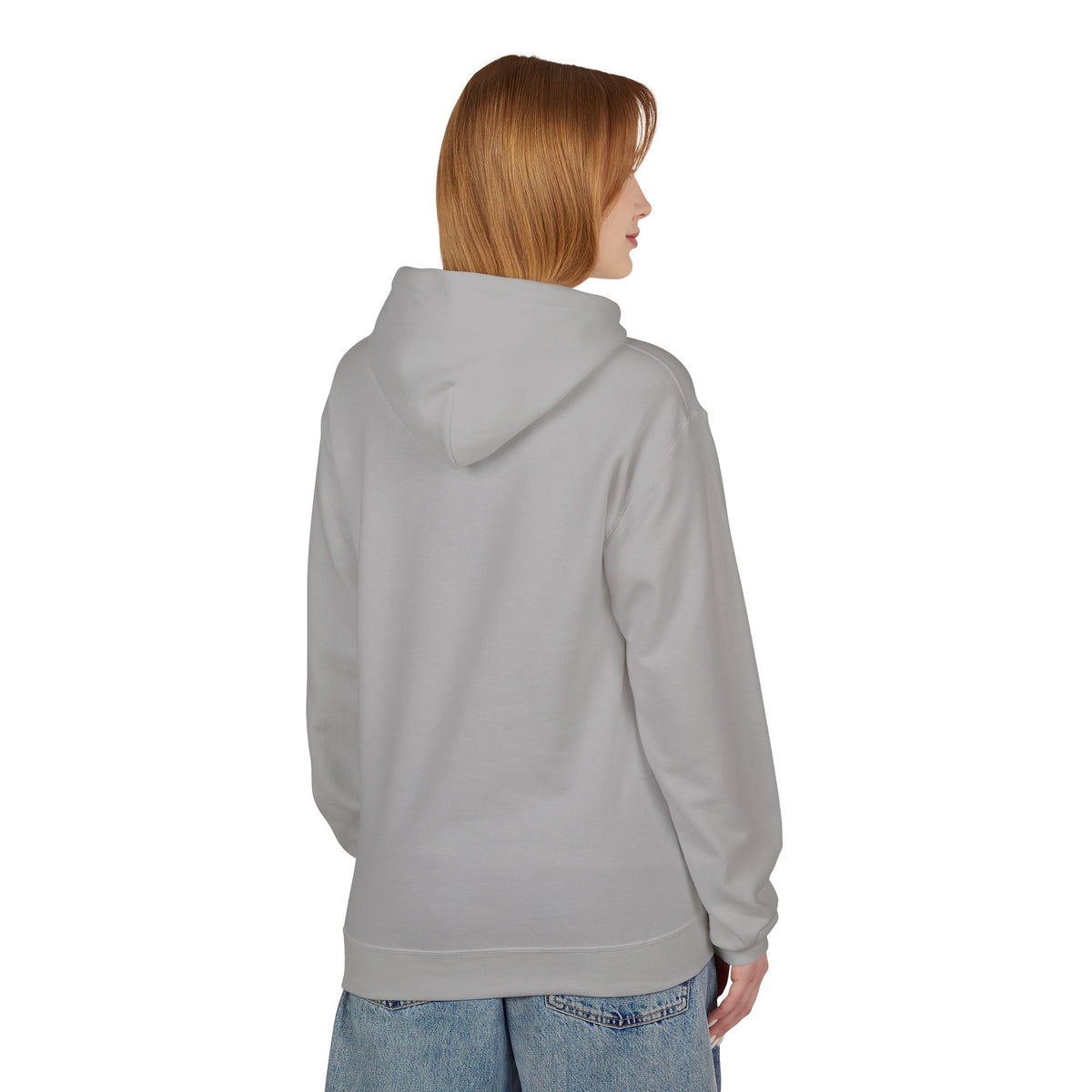 Glow Different Hoodie — Pastel Brush Script Inspirational Pullover