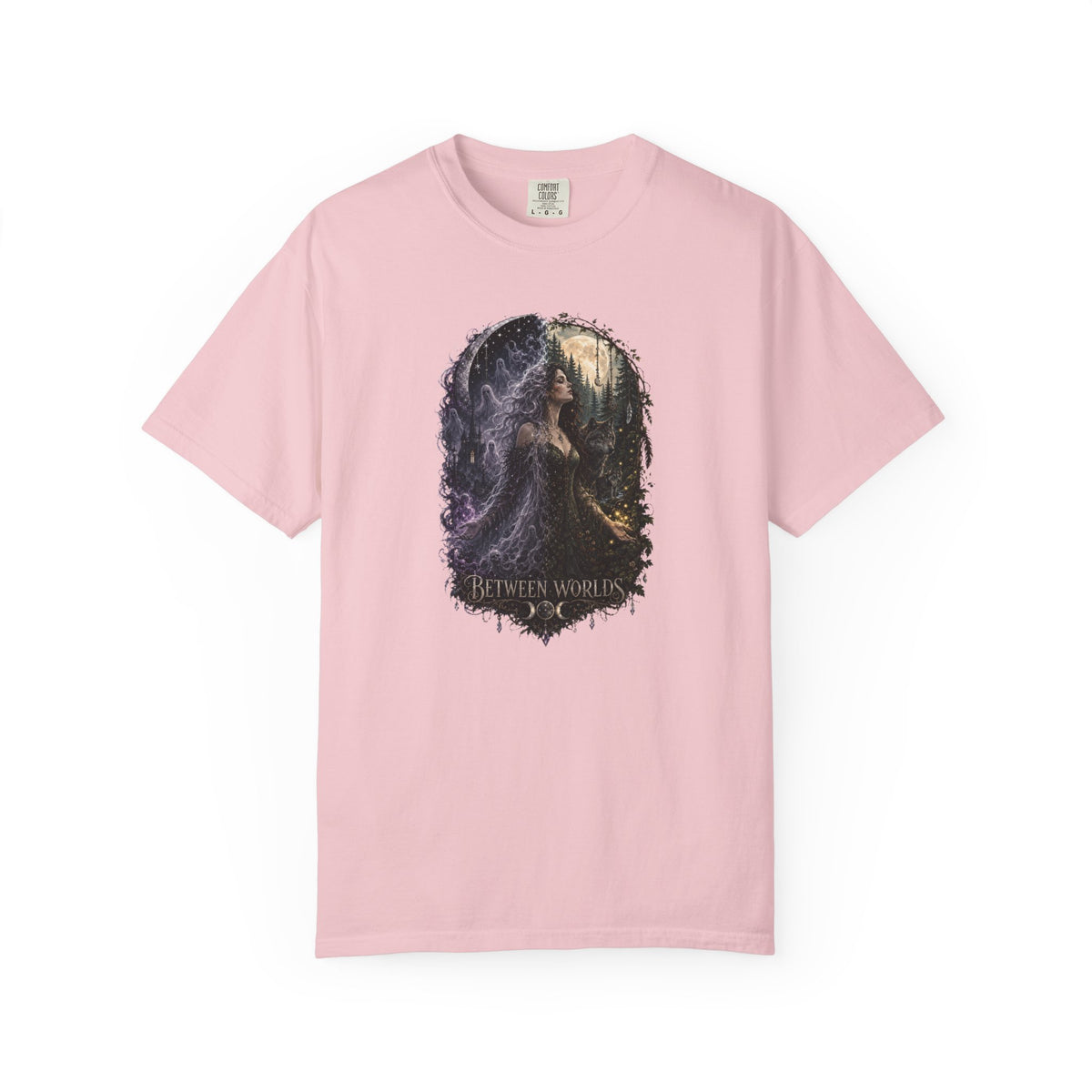 Fantasy Forest T-Shirt — "Between Worlds" Witchy Art Tee
