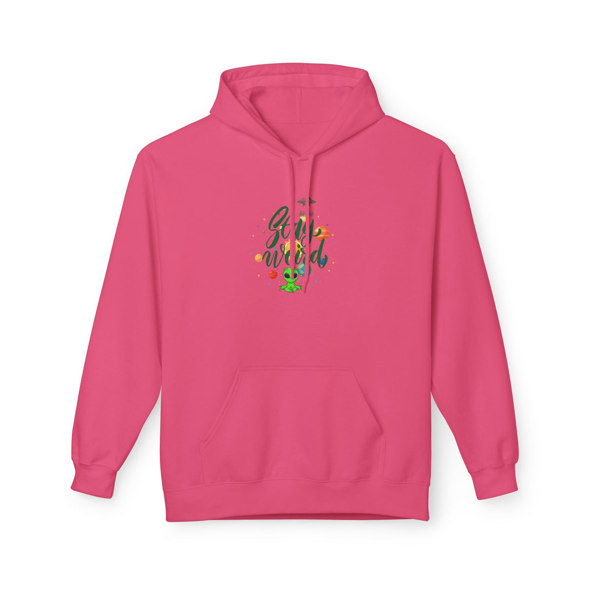 Stay weird Classic Alien Hoodie