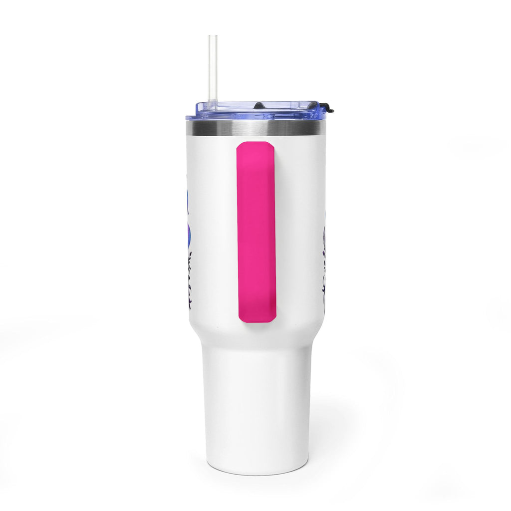 40oz Witchy Cat Thermal Tumbler – 'Own Your Energy' Insulated Travel Mug