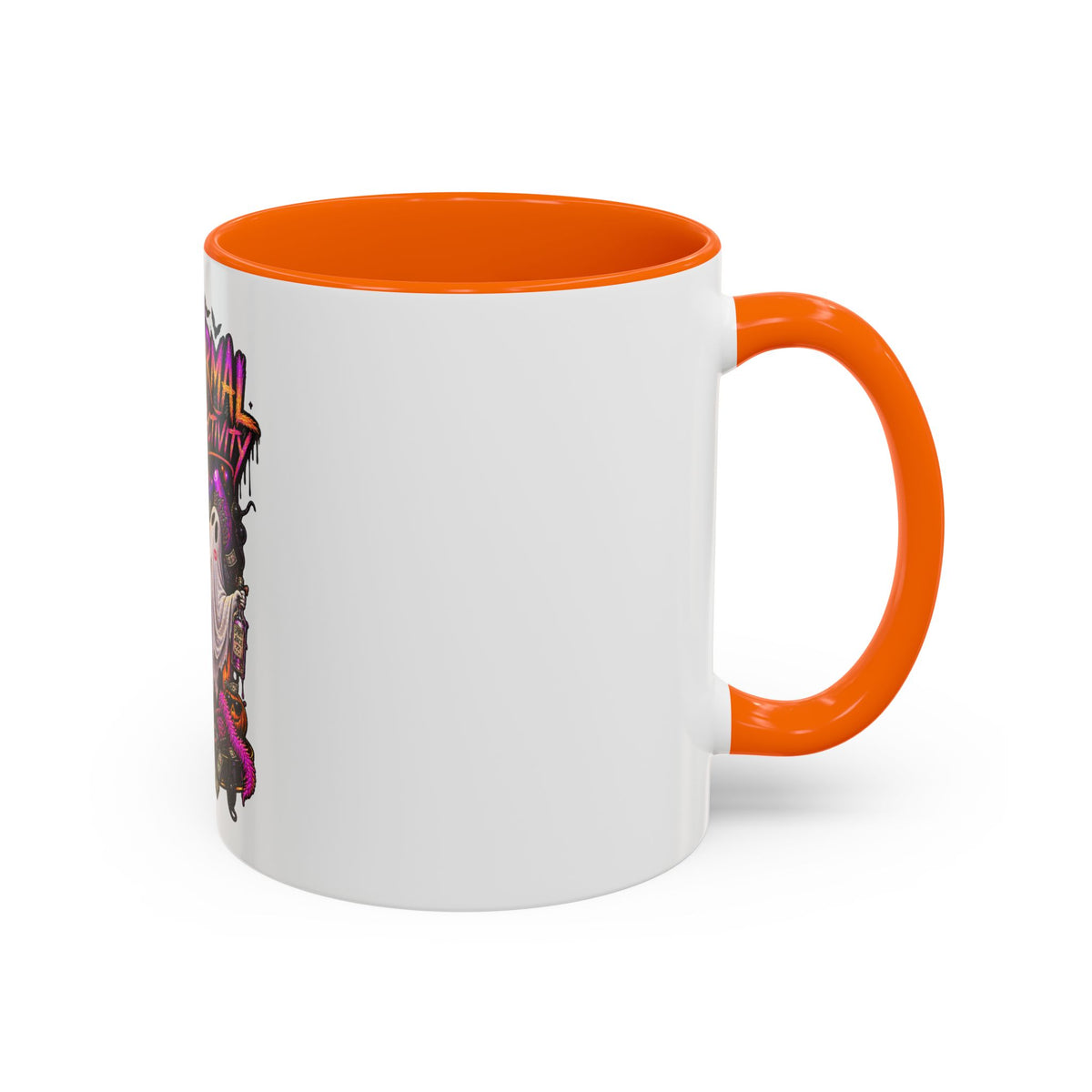 Coffee Mug — 'Paranormal Activity' Ghost Pole Dancing Halloween Accent Mug (11/15oz)
