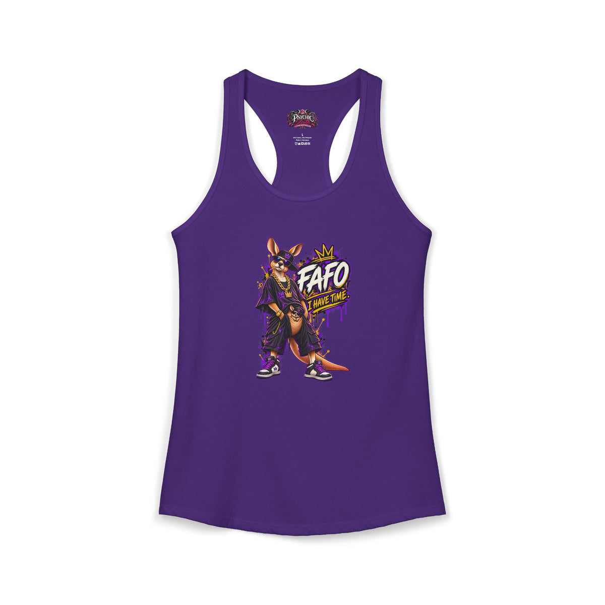 FAFO Kangaroo Graphic Tank - Sarcastic Tank
