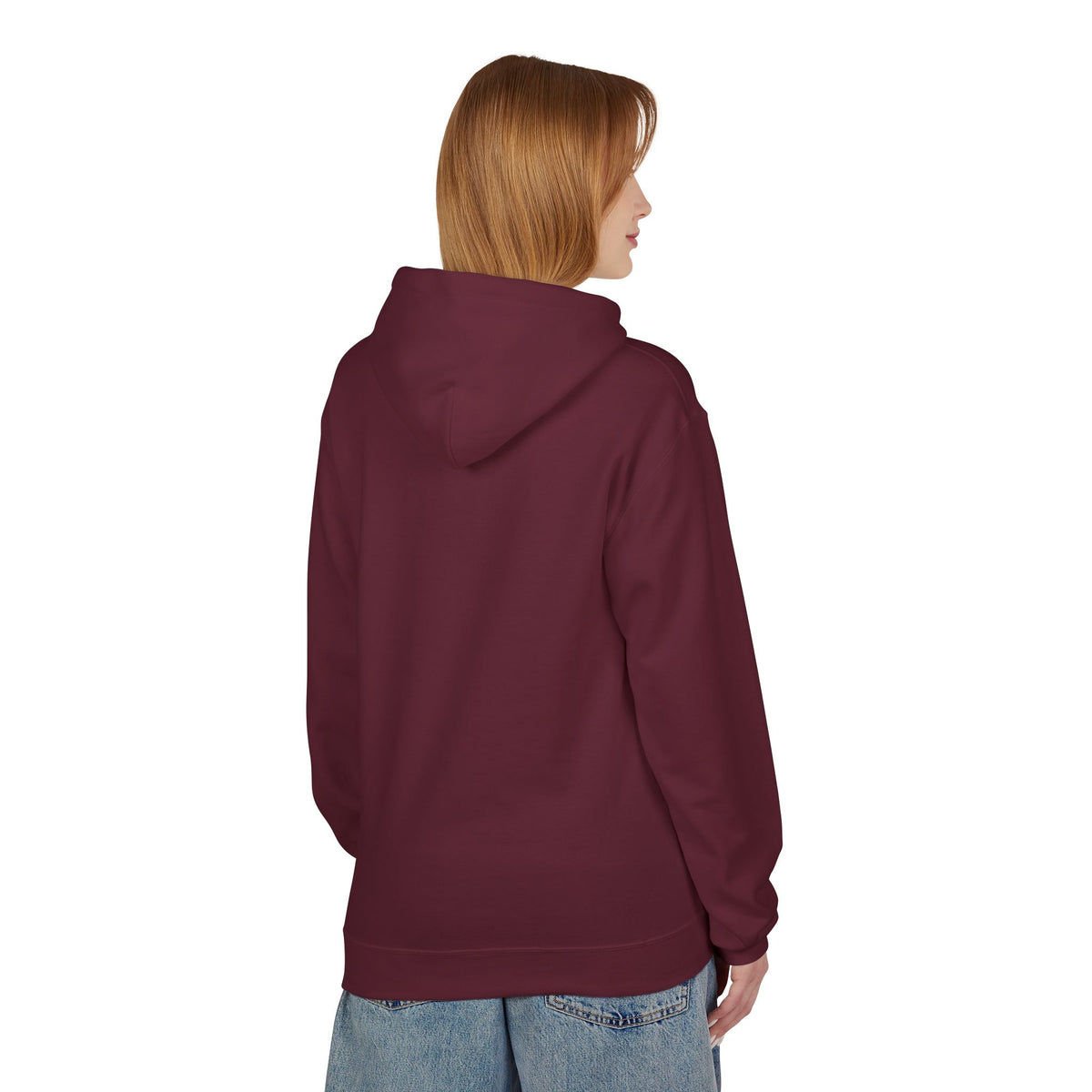 Glow Different Hoodie — Pastel Brush Script Inspirational Pullover