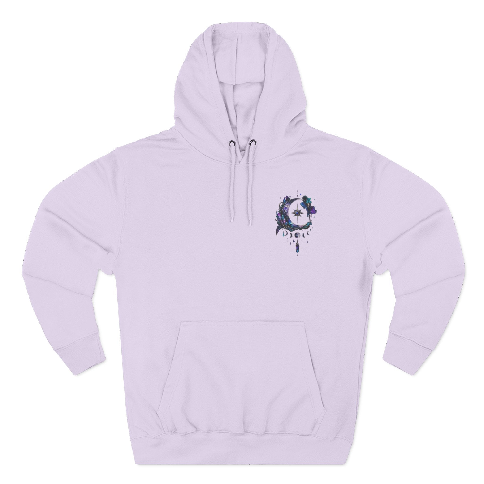 Mystic Moon Hoodie — "Trust the Signs" Celestial Fleece Pullover