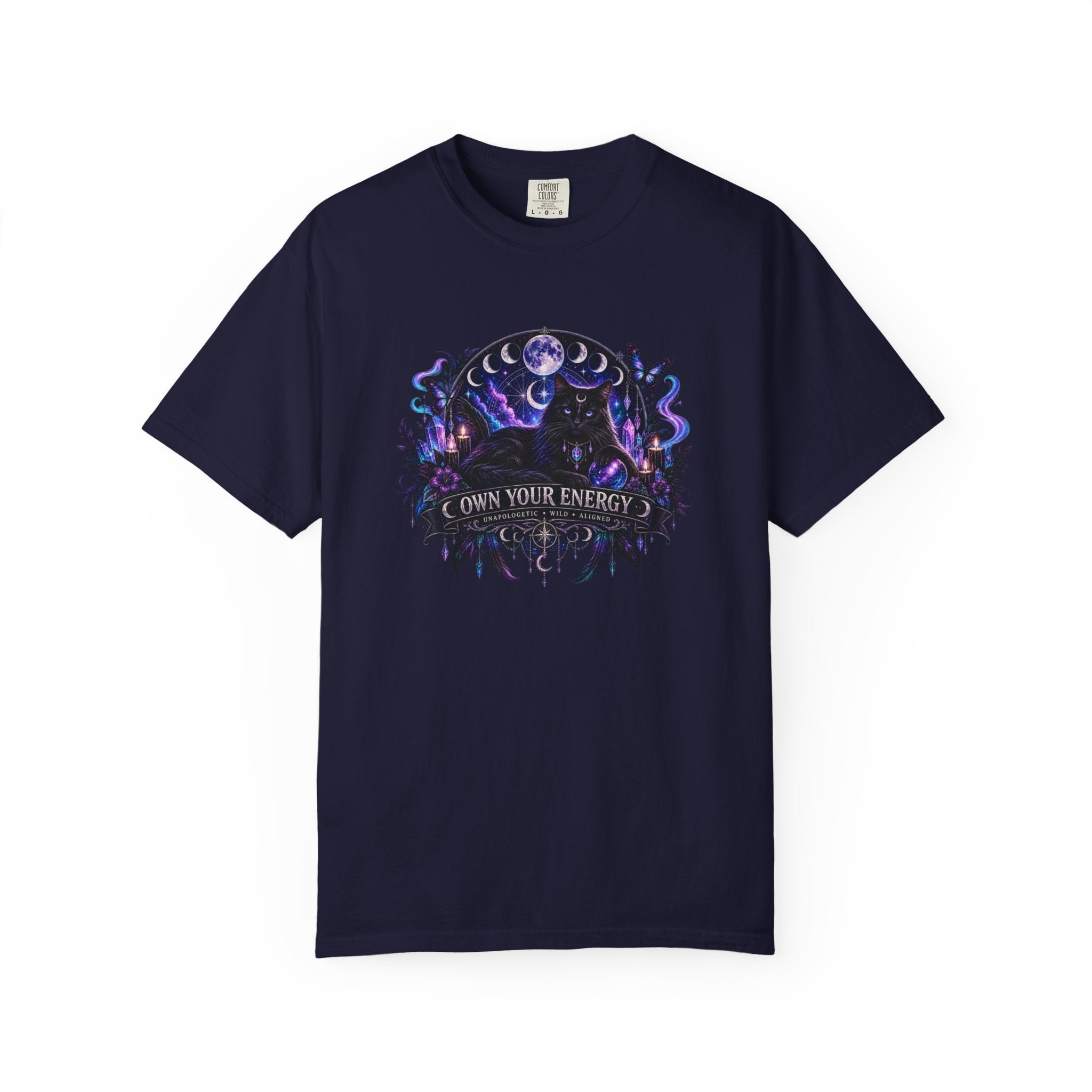 Own Your Energy T-Shirt — Mystic Moon Forest Graphic Tee